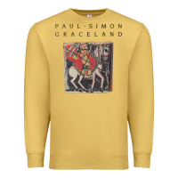 Antique Gold paul simon graceland Premium Sweatshirt - lanVoArt