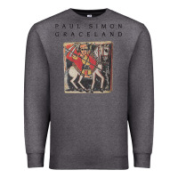Charcoal Heather paul simon graceland Premium Sweatshirt - lanVoArt