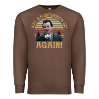 Chestnut vintage well it's groundhog day again unisex shirt Premium Sweatshirt - lanVoArt