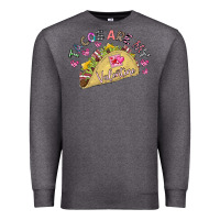 Charcoal Heather Tacos Are My Valentine Premium Sweatshirt - CowhideDigitalArt