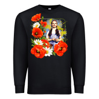 Black dorothy poppies Premium Sweatshirt - lanVoArt