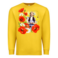 Lemon dorothy poppies Premium Sweatshirt - lanVoArt