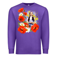 Purple dorothy poppies Premium Sweatshirt - lanVoArt