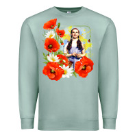 Seafoam dorothy poppies Premium Sweatshirt - lanVoArt