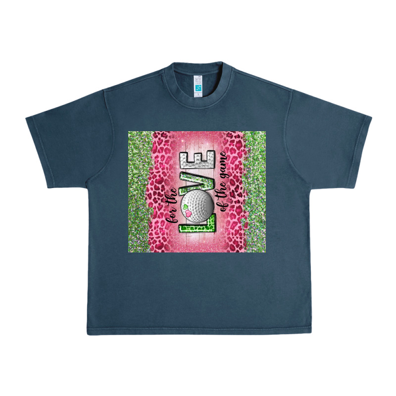 For The Love Of The Game With Golf Tumbler Tbs Urban Heavy Tee by TumblerDesignByShophia | Teevron
