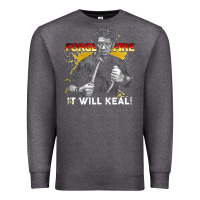 Charcoal Heather doug marcaida forged in fire it will keal Premium Sweatshirt - lanVoArt