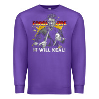 Purple doug marcaida forged in fire it will keal Premium Sweatshirt - lanVoArt