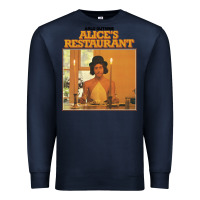 Navy arlo guthrie alice's restaurant Premium Sweatshirt - lanVoArt