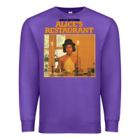 Purple arlo guthrie alice's restaurant Premium Sweatshirt - lanVoArt