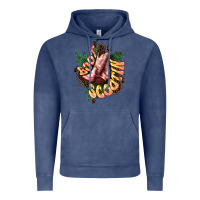 Vintage Denim Boots scootin Vintage Hoodie - HowdyJamesFarm
