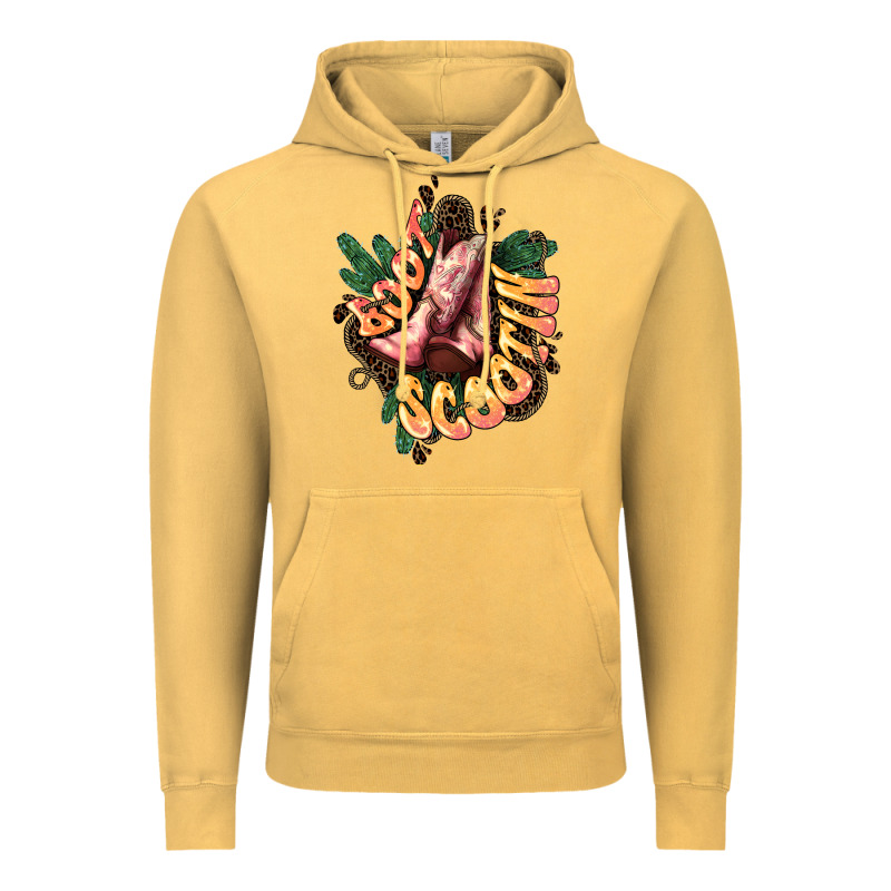 Boots Scootin Vintage Hoodie by HowdyJamesFarm | Teevron