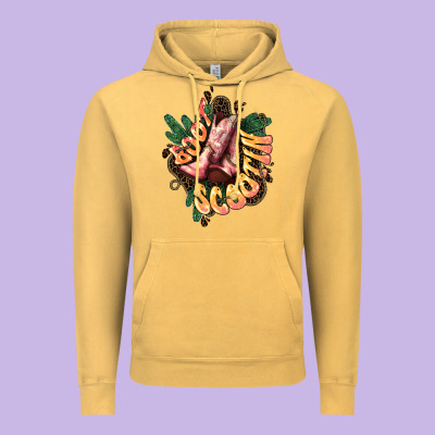 Boots Scootin Vintage Hoodie Designed By Howdyjamesfarm