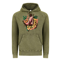 Vintage Olive Boots scootin Vintage Hoodie - HowdyJamesFarm