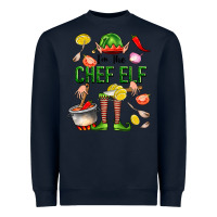 Navy im the chef elf Heavyweight Sweatshirt - FaDigitalArtStudio