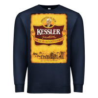 Navy kessler vintage Premium Sweatshirt - lanVoArt