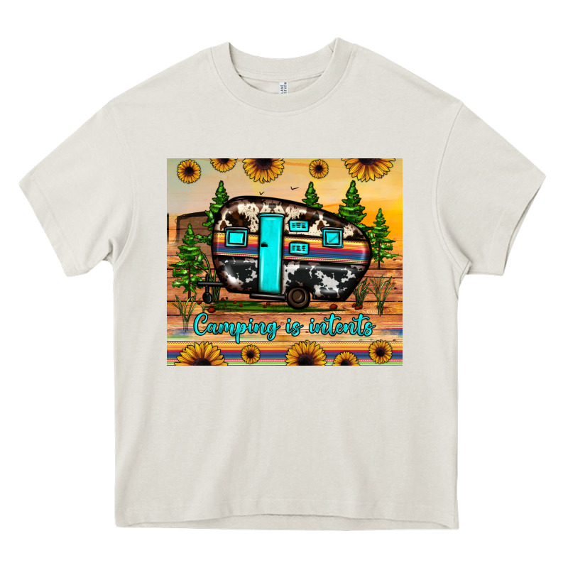 Camping Is Intents Heavy Core Tee by JahusDesignShop | Teevron