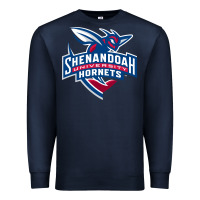 Navy Shenandoah University Hornets Premium Sweatshirt - lanVoArt