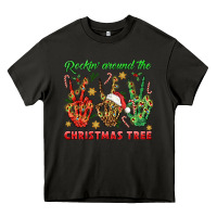 Asphalt Rockin' Around The Christmas Tree Heavy Core Tee - BundleAndBundleShop