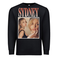 Black sydney sweeney Premium Sweatshirt - lanVoArt