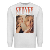 Oatmeal Heather sydney sweeney Premium Sweatshirt - lanVoArt