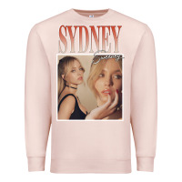 Pale Pink sydney sweeney Premium Sweatshirt - lanVoArt