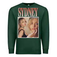 Sports Green sydney sweeney Premium Sweatshirt - lanVoArt