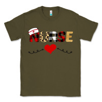 Army Green Nurse Classic Tee - Bettercallsaul