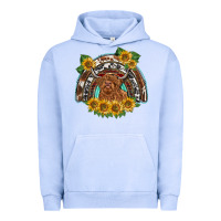 Pigment Grape Ice scottish calf sunflowers rainbow Urban Hoodie - BarkalooDesign