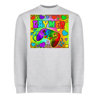 Heather Grey LGBTQ+ Gaymer With Hearts Tumbler Heavyweight Sweatshirt - BundleAndBundleShop