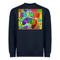 Navy LGBTQ+ Gaymer With Hearts Tumbler Heavyweight Sweatshirt - BundleAndBundleShop