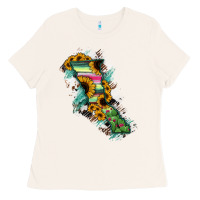 Bone Baja California State Of Mexico Map Ladies Tee - RanaPortraitStore