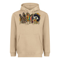 Mushroom peace love pool Heavyweight Hoodie - RacoonDesign
