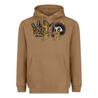 Toasted Coconut peace love pool Heavyweight Hoodie - RacoonDesign