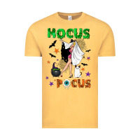 Vintage Mustard Happy Halloween Vintage Tee - NancyCooperArtShop