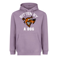 Lavender bitten by a dog angry dog bite funny gift Heavyweight Hoodie - lanVoArt