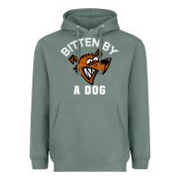 Sage bitten by a dog angry dog bite funny gift Heavyweight Hoodie - lanVoArt