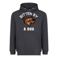 Smoke bitten by a dog angry dog bite funny gift Heavyweight Hoodie - lanVoArt