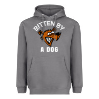 Storm bitten by a dog angry dog bite funny gift Heavyweight Hoodie - lanVoArt