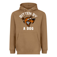 Toasted Coconut bitten by a dog angry dog bite funny gift Heavyweight Hoodie - lanVoArt