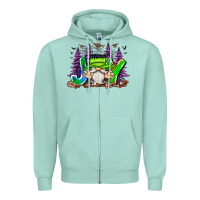Joy Halloween Gnome Zipper Hoodie | Teevron