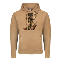 Vintage Camel Cowboy boots western Vintage Hoodie - HowdyJamesFarm