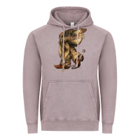 Vintage Zinc Cowboy boots western Vintage Hoodie - HowdyJamesFarm