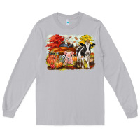 Moon Dust fall farm animals Long Sleeve Tee - CowGirlArtShop
