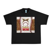Black baseball mom with leopard tumbler tbs Urban Heavy Tee - TumblerDesignByShophia