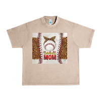 French Oak baseball mom with leopard tumbler tbs Urban Heavy Tee - TumblerDesignByShophia