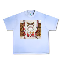 Grape Ice baseball mom with leopard tumbler tbs Urban Heavy Tee - TumblerDesignByShophia