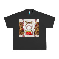 Pigment Black baseball mom with leopard tumbler tbs Urban Heavy Tee - TumblerDesignByShophia