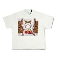 Pistachio baseball mom with leopard tumbler tbs Urban Heavy Tee - TumblerDesignByShophia