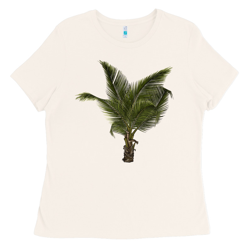 Palm Tree Ladies Tee by LillyAllenDesigns | Teevron