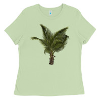 Matcha palm tree Ladies Tee - LillyAllenDesigns